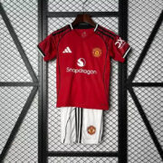 Manchester United 25/26 Kids Home Kit