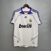 Real Madrid Retro 07/08 - Home kit- Retro Football Shirt