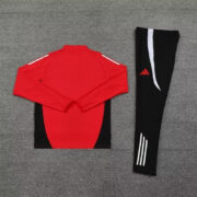 Manchester United Red&Black Training Kit – Top & Pants - Image 3