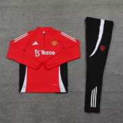Manchester United Red&Black Training Kit – Top & Pants - Image 2